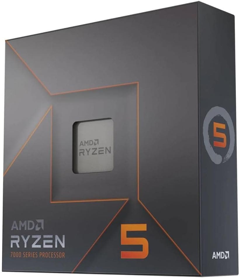 AMD Ryzen 5 7600X Desktop Processor Box, 5.3GHz (Max Boost Clock) & 4.7GHz (Base Clock), 6-Core, AM5, 12 Threads, TSMC 5nm FinFET AMD Ryzen 5 7600X Desktop Processor Box, 5.3GHz (Max Boost Clock) & 4.7GHz (Base Clock), 6-Core, AM5, 12 Threads, TSMC 5nm FinFET
